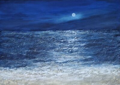 Acryl and Oil Sea and Sky